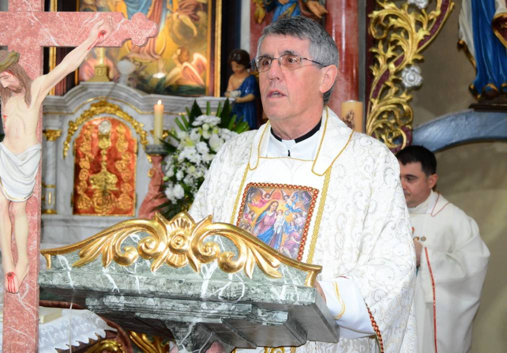 Mons. Leonard Markač, župnik u Župi Uznesenja Blažene Djevice Marije u Močilama