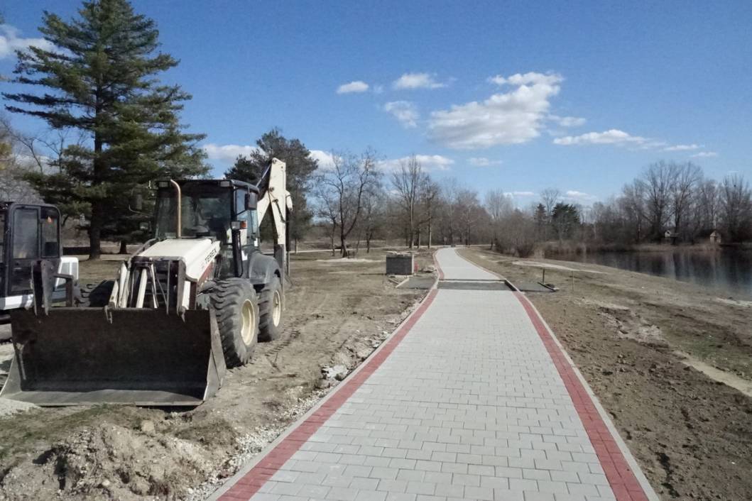 Izgradnja šetnice na jezeru Šoderica