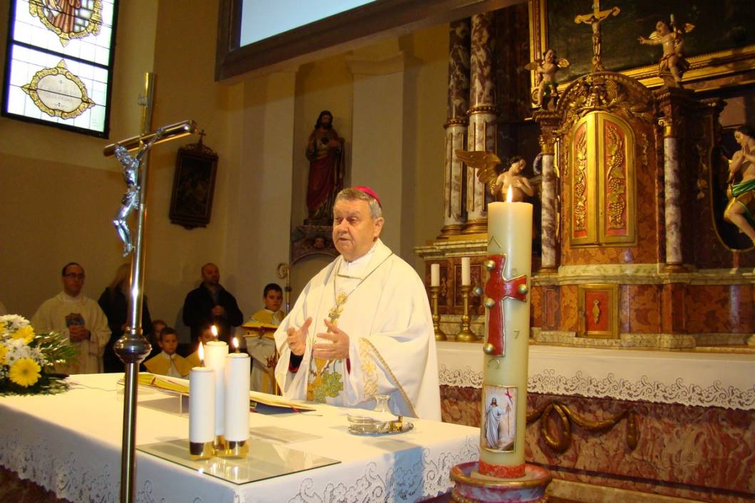 Biskup Mrzljak u Koprivnici