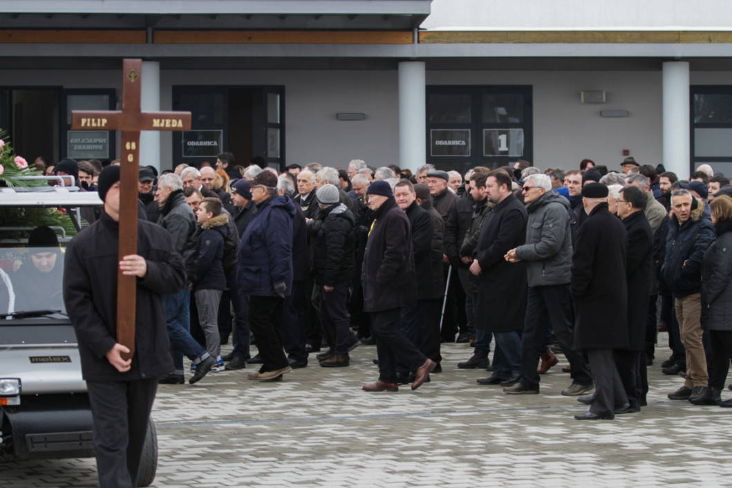 Posljednji ispraćaj Filipa Mjede