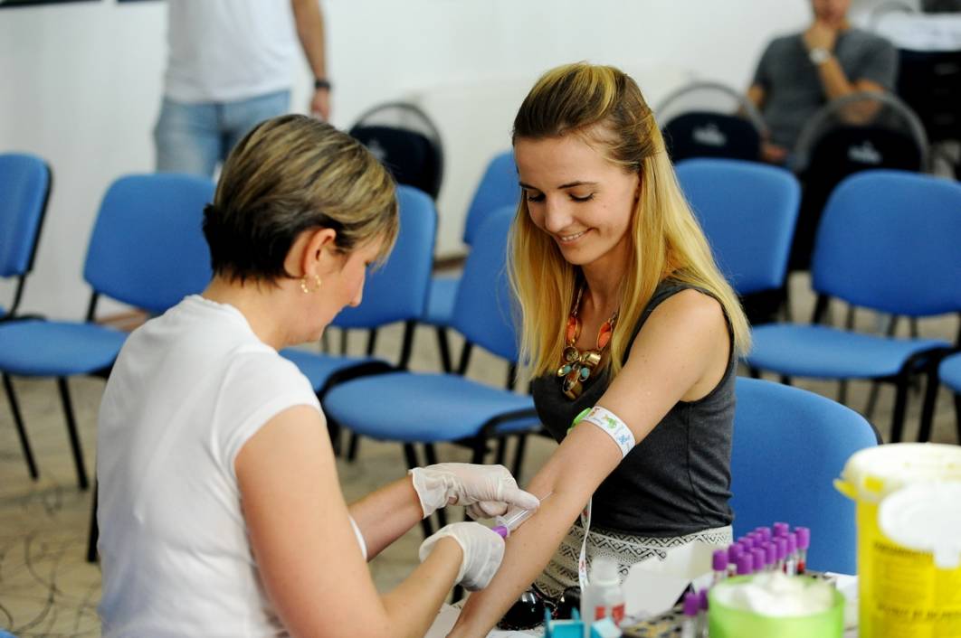 Akcija za Zakladu Ana Rukavina u Koprivnici - darivanje krvi