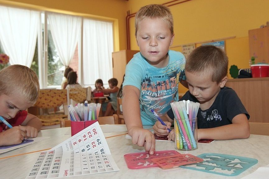 Djeca u dječjem vrtiću Maslačak u Đurđevcu