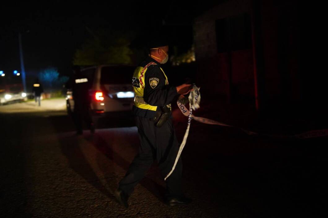 Policijski očevid nakon požara na koprivničkoj Vinici u kojem je smrtno stradao muškarac