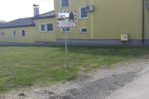 Prometna ogledala u općini Koprivnički Ivanec