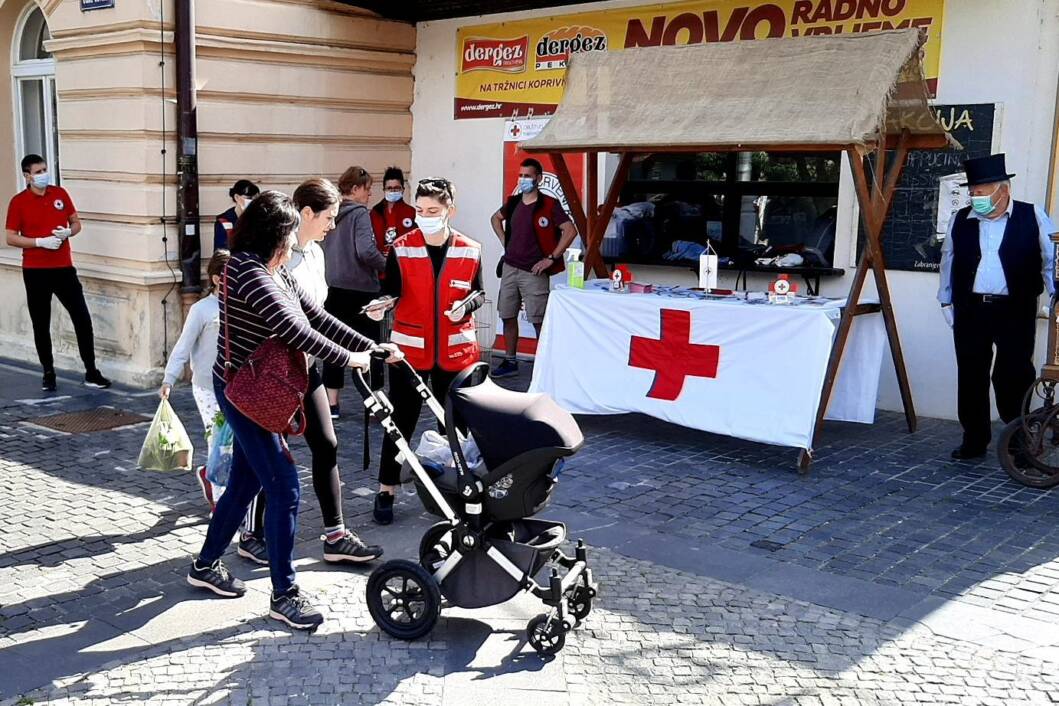 Akcija dobrovoljnog darivanja prehrambenih namirnica u Koprivnici