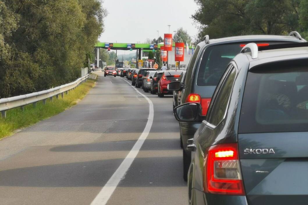 Gužva na graničnom prijelazu u Murskom Središću