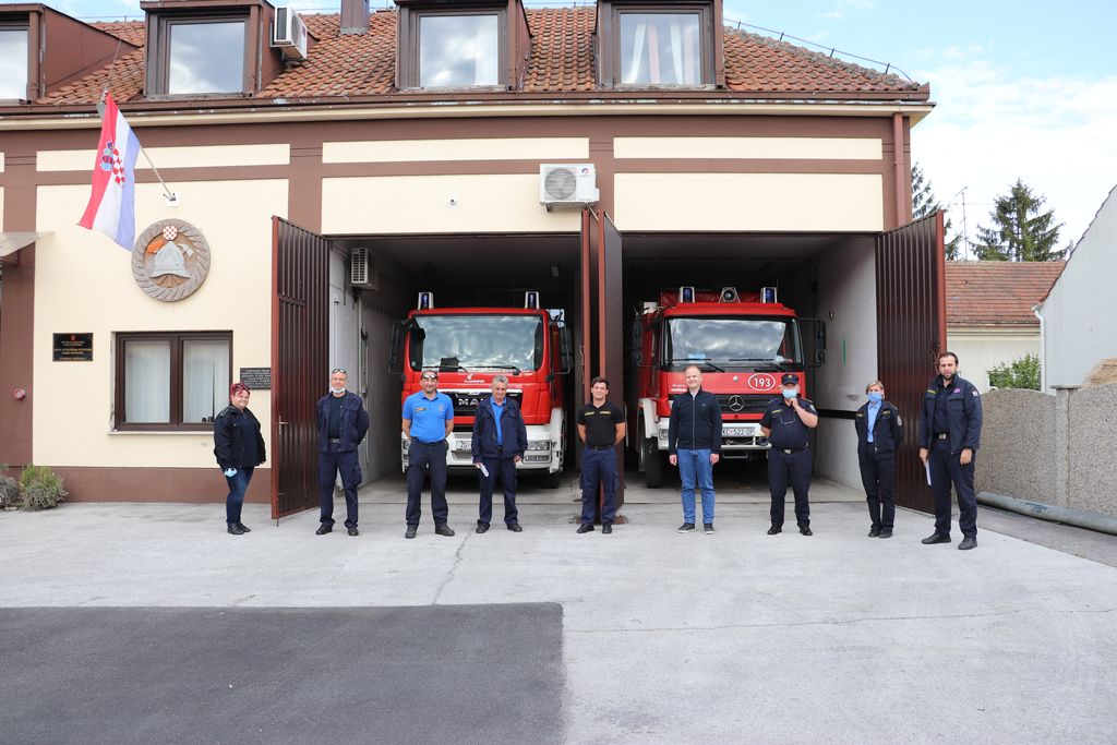 Mišel Jakšić obišao vatrogasce povodom blagdana svetog Florijana