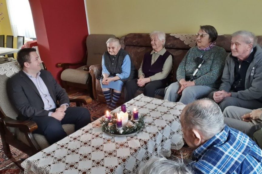 Gradonačelnik Đurđevca Hrvoje Janči i stari sugrađani