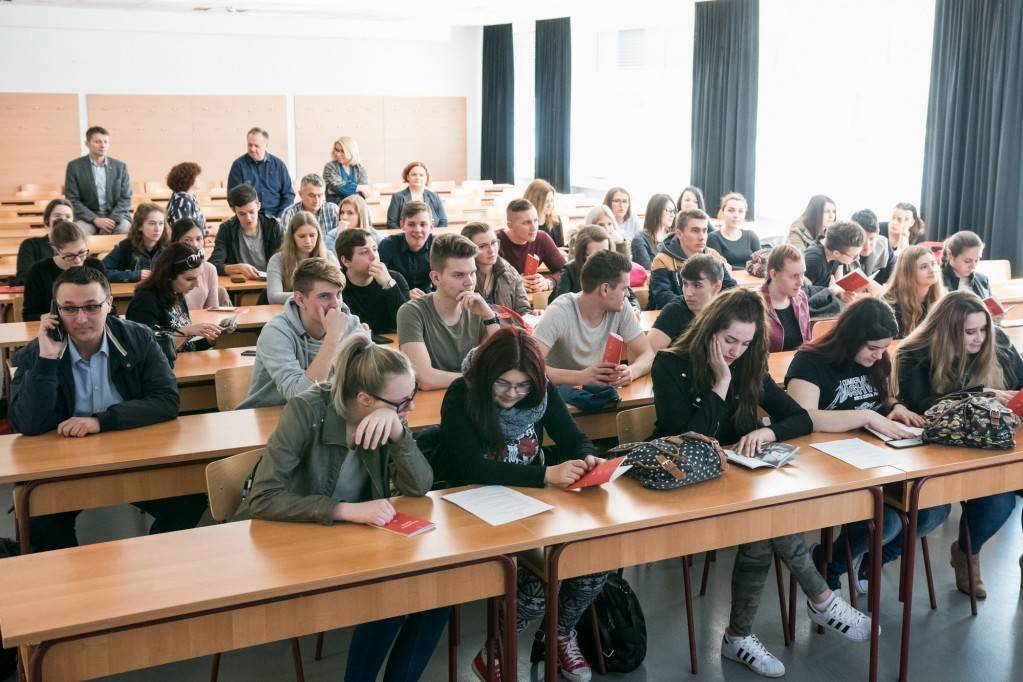 Studenti na Sveučilištu Sjever