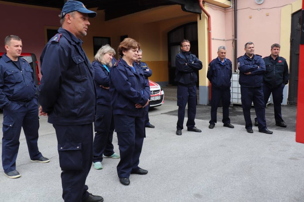 Osposobljavanje za vatrogasne dočasnike u Koprivnici