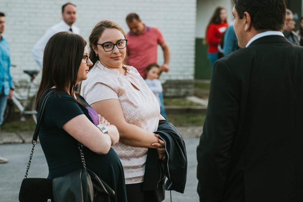 Krijes nakon svečane sjednice Općine Koprivnički Ivanec // Foto: Luka Krušec / LuMedia