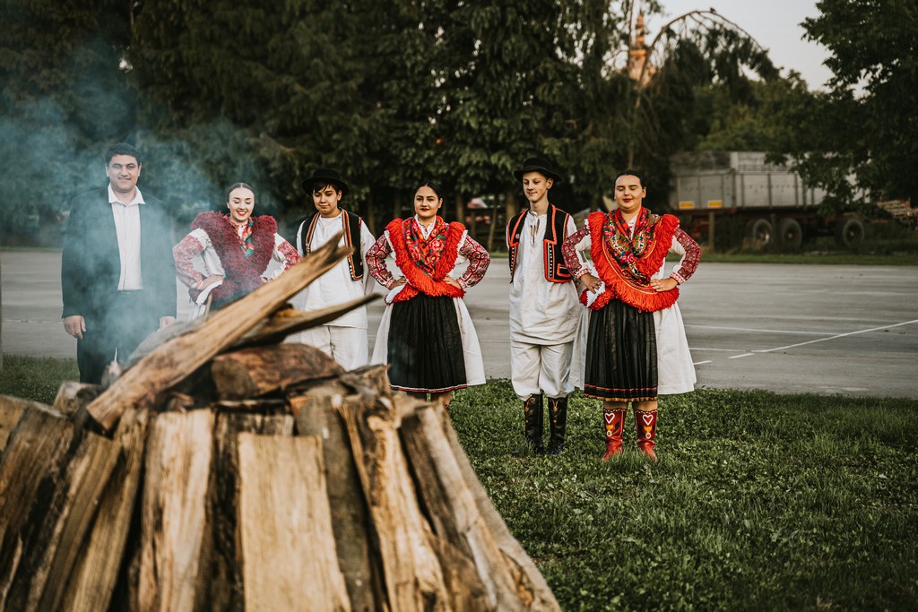 Krijes nakon svečane sjednice Općine Koprivnički Ivanec // Foto: Luka Krušec / LuMedia