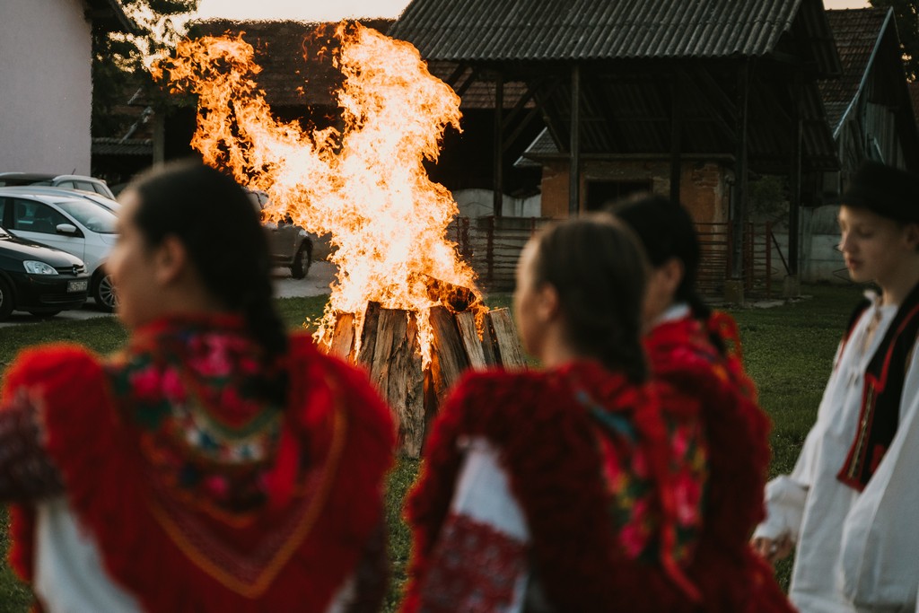 Krijes nakon svečane sjednice Općine Koprivnički Ivanec // Foto: Luka Krušec / LuMedia