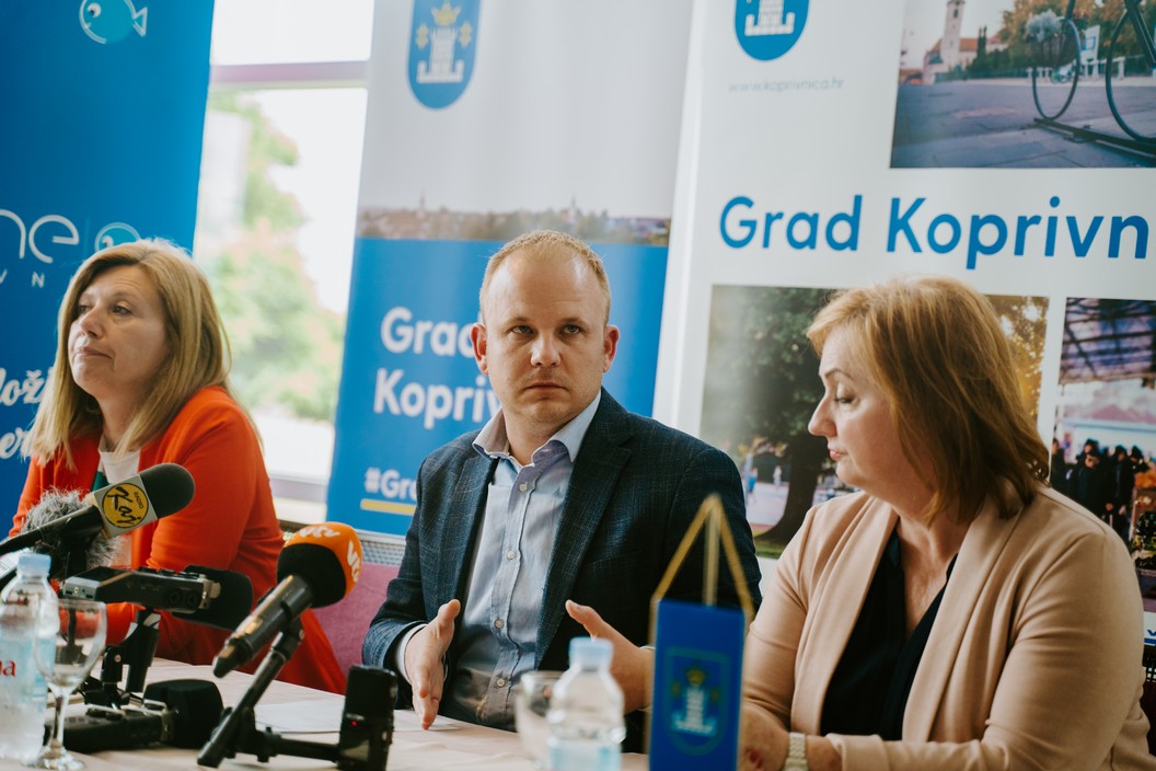 Press konferencija Grada Koprivnice // Foto: Luka Krušec / LuMedia