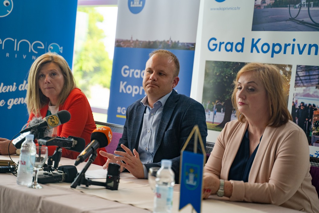 Press konferencija Grada Koprivnice // Foto: Luka Krušec / LuMedia