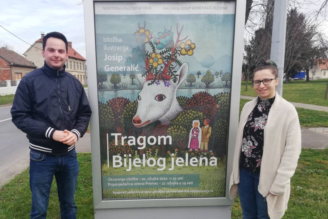 Izložba ilustracija Josipa Generalića Tragom Bijelog jelena