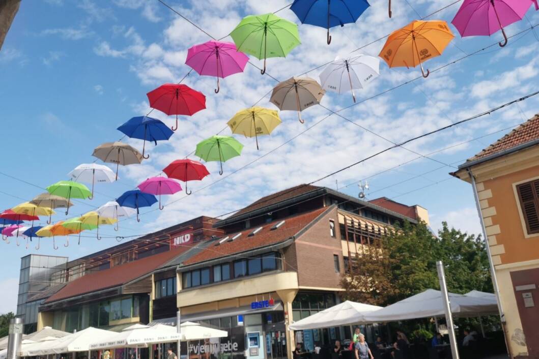 Kišobrani u Čakovcu