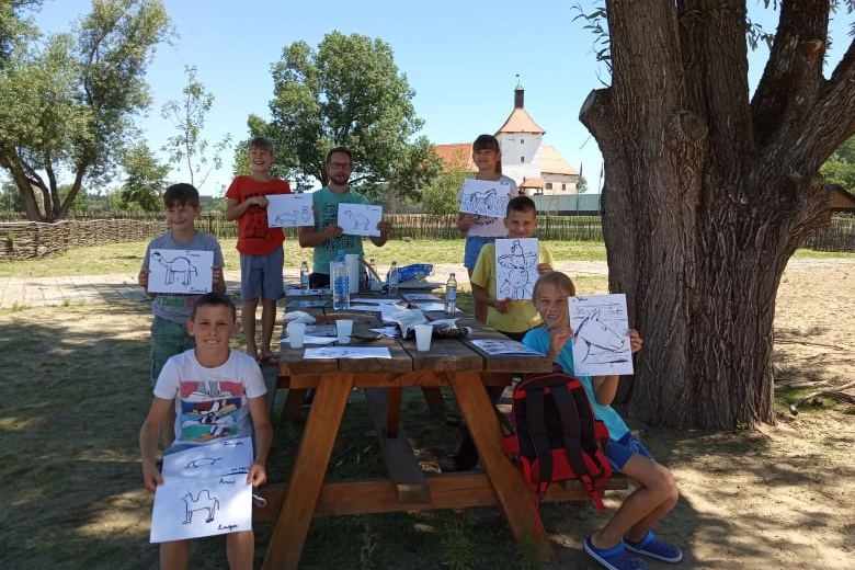 Ljetna radionica u Hrvatskoj Sahari u Đurđevcu