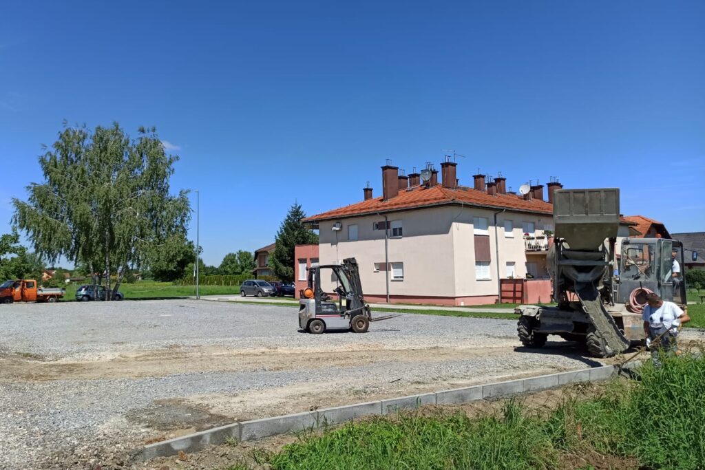 Novo parkiralište za djelatnike komunalnih tvrtki i građane u Đurđevcu