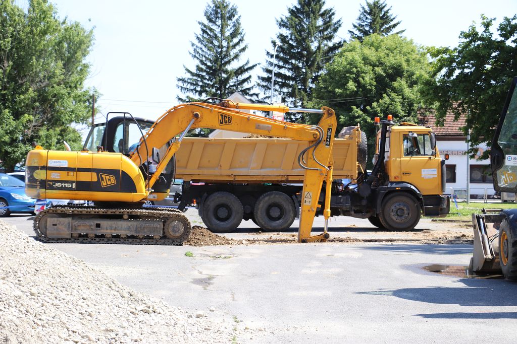 Radovi kraj buduće dvorane Osnovne škole Đuro Ester u Koprivnici