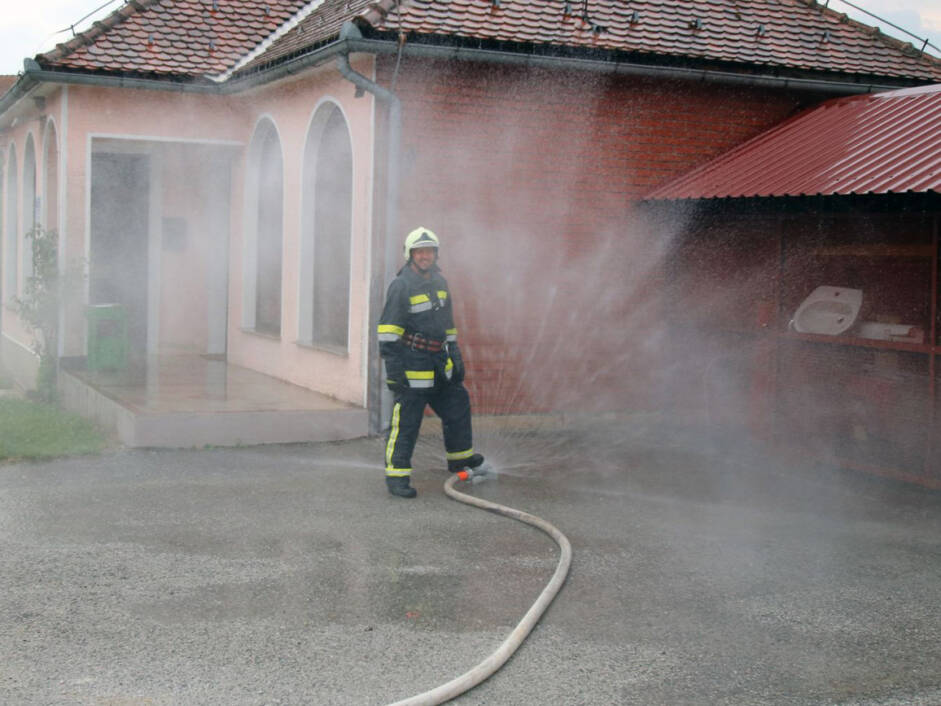 Vatrogasna vježba u Općini Novigrad Podravski