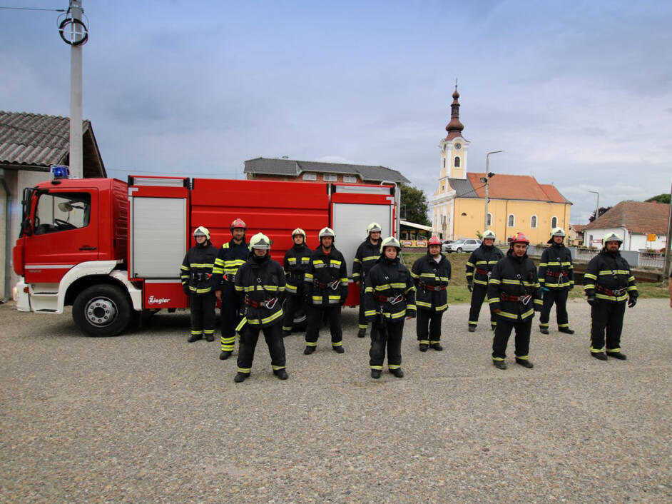 Vatrogasna vježba u Općini Novigrad Podravski