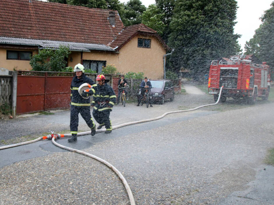 Vatrogasna vježba u Općini Novigrad Podravski