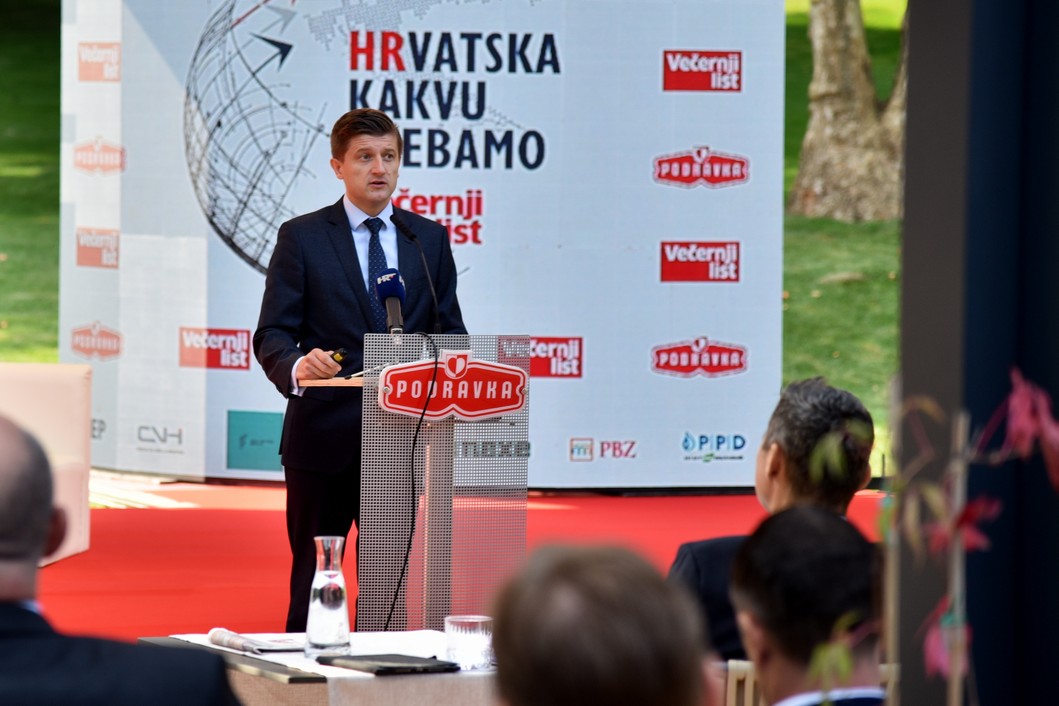 Ministar Marić na konferenciji Hrvatska kakvu trebamo // Foto: Luka Krušec / LuMedia