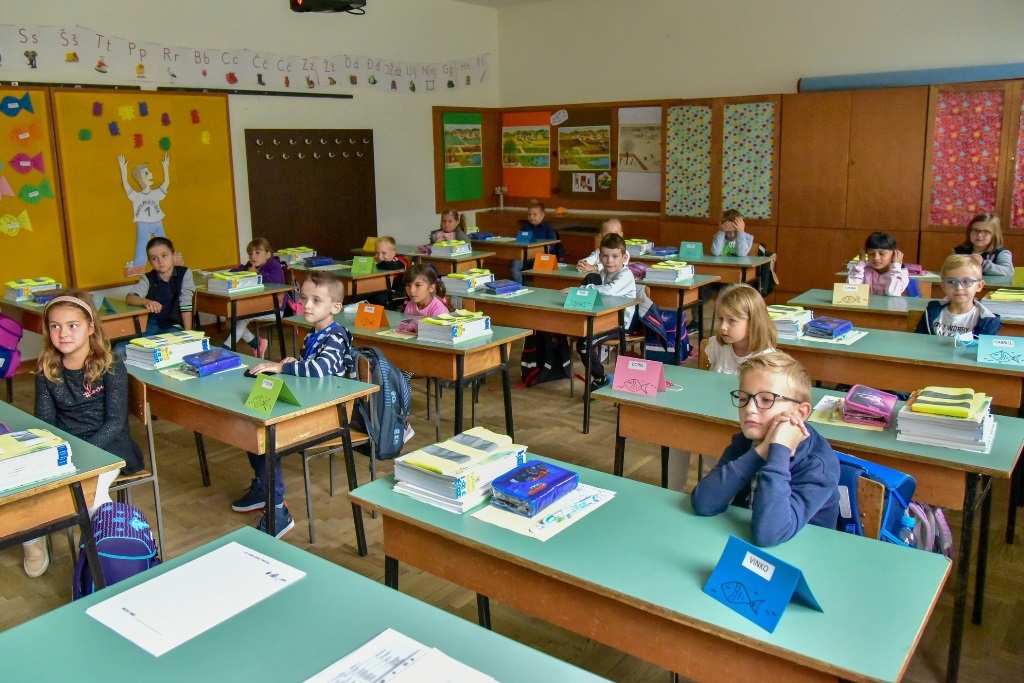 Prvi dan škole u OŠ Đurđevac