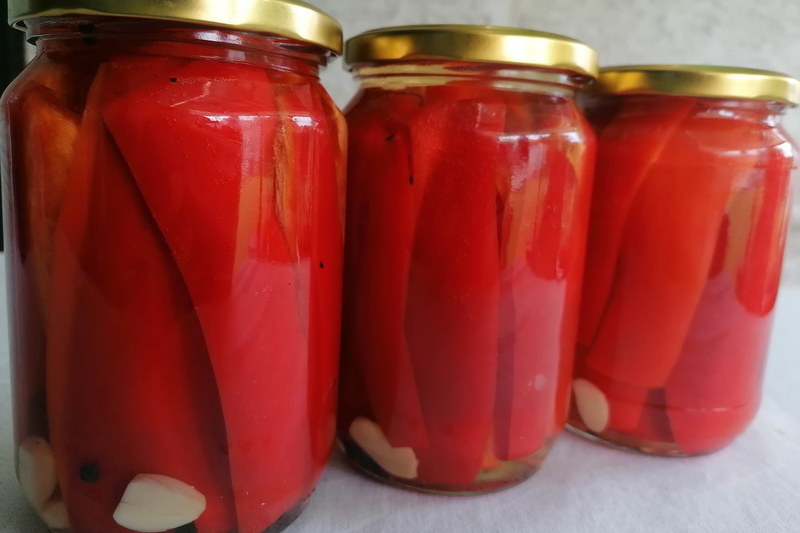 Fileti paprike u staklenci