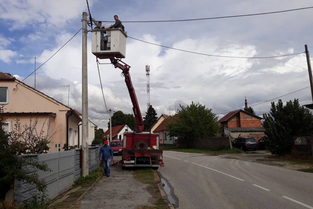 U Novigradu Podravskom postavljene nove rasvjetne led lampe