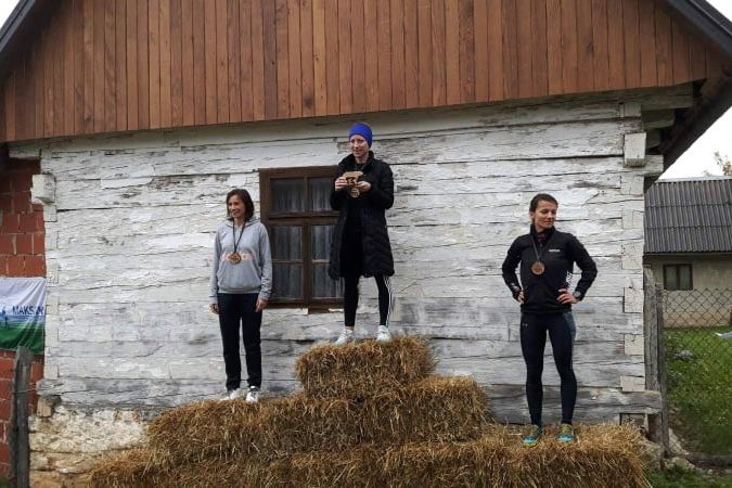 Atletičarka AK Koprivnica Vanja Rupčić zauzela 1. mjesto na Brinje Trail utrci