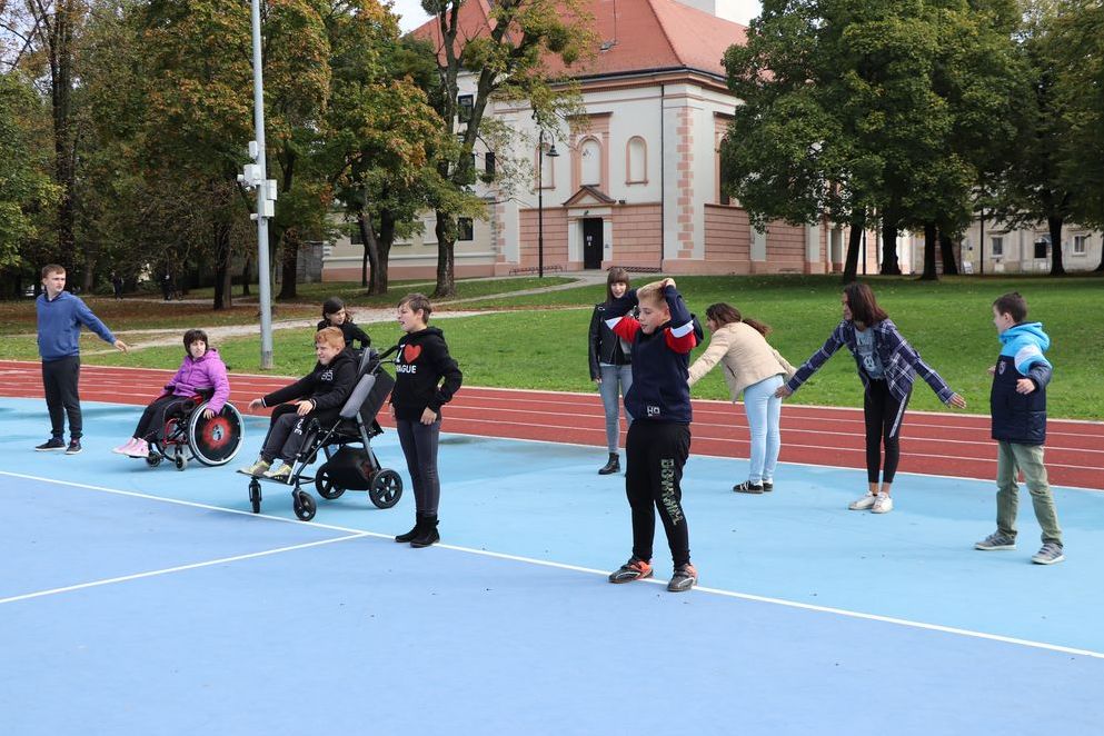 Učenici COOR-a Podravsko sunce vježbali u koprivničkom parku