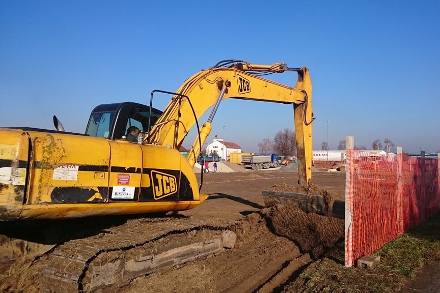 Radovi na izgradnji ceste i komunalne infrastrukture u poslovnoj zoni A-sjever u Đurđevcu