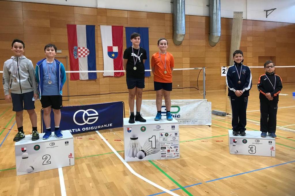 Koprivnički badmintonaš Lovro Matovina u Čakovcu osvojio dva zlata