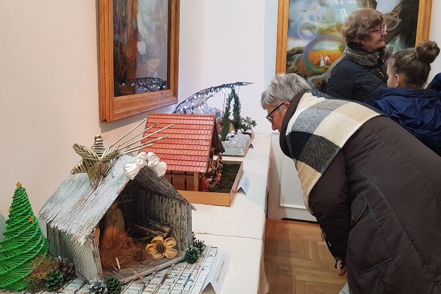 Izložba božićnih jaslica u Đurđevcu