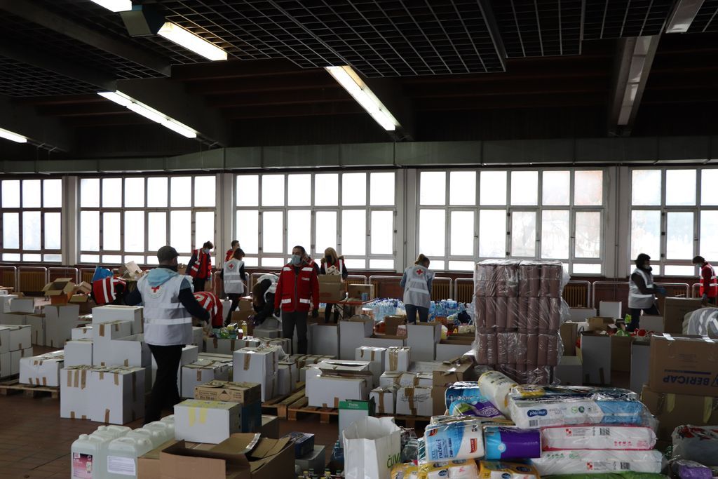 U koprivničkom Kampusu prikupljeno oko 5 tona donacija za stradale u potresu