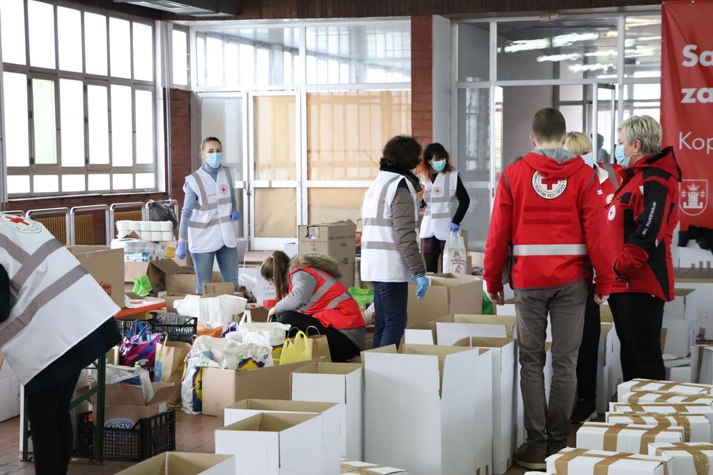 U koprivničkom Kampusu prikupljeno oko 5 tona donacija za stradale u potresu