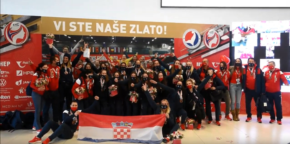 Hrvatske rukometašice osvojile su brončanu medalju na Europskom prvenstvu