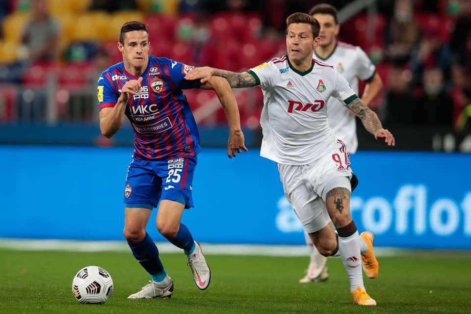 Kristijan Bistrović u dresu CSKA