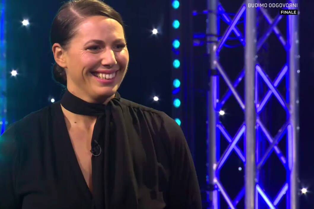Marica Korolija u velikom finalu showa 'Život na vagi'