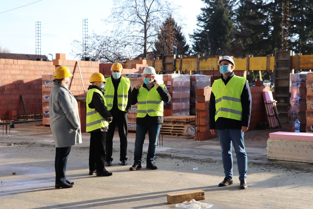 Radovi na izgradnji nove sportske dvorane kod koprivničke Osnovne škole Đuro Ester