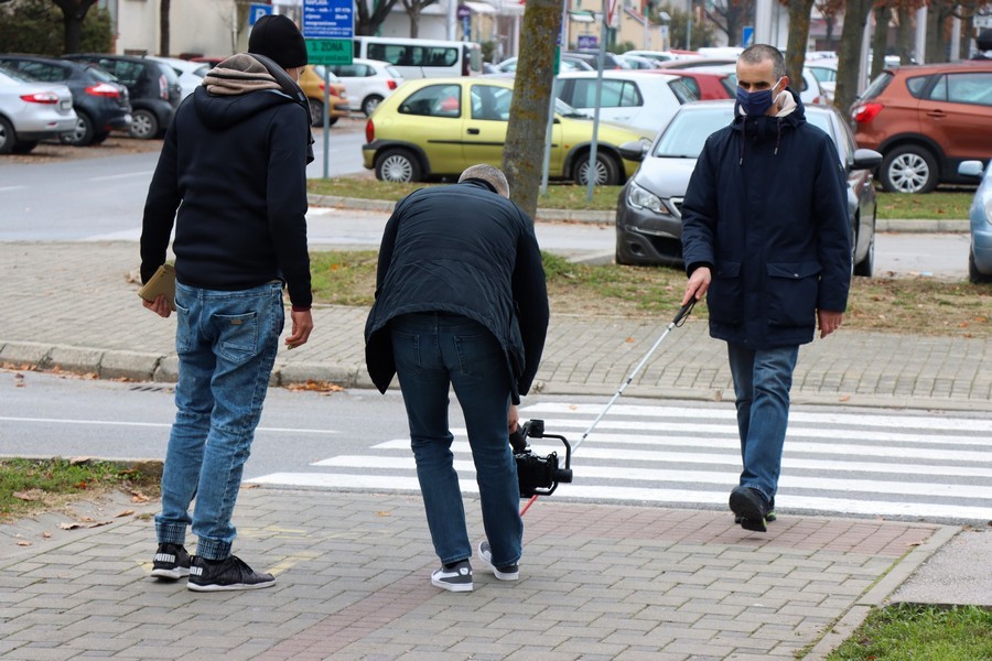 član udruge slijepih Koprivničko-križevačke županije Mario Šutalo