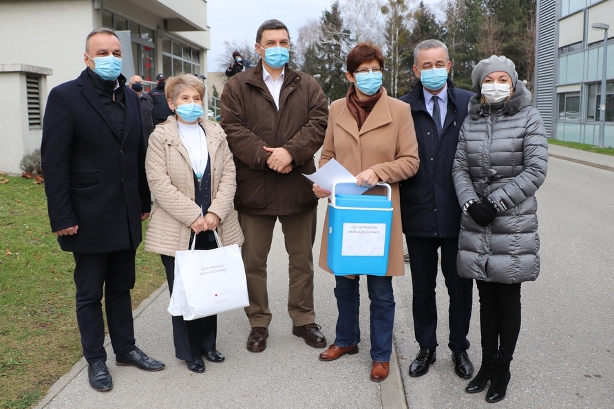 U Koprivničko-križevačku županiju stiglo cjepivo protiv koronavirusa