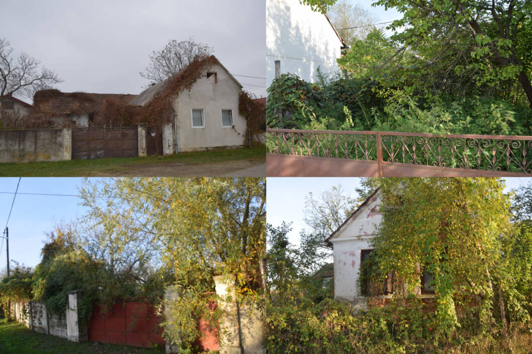 Zapuštene kuće i dvorišta u Legradu