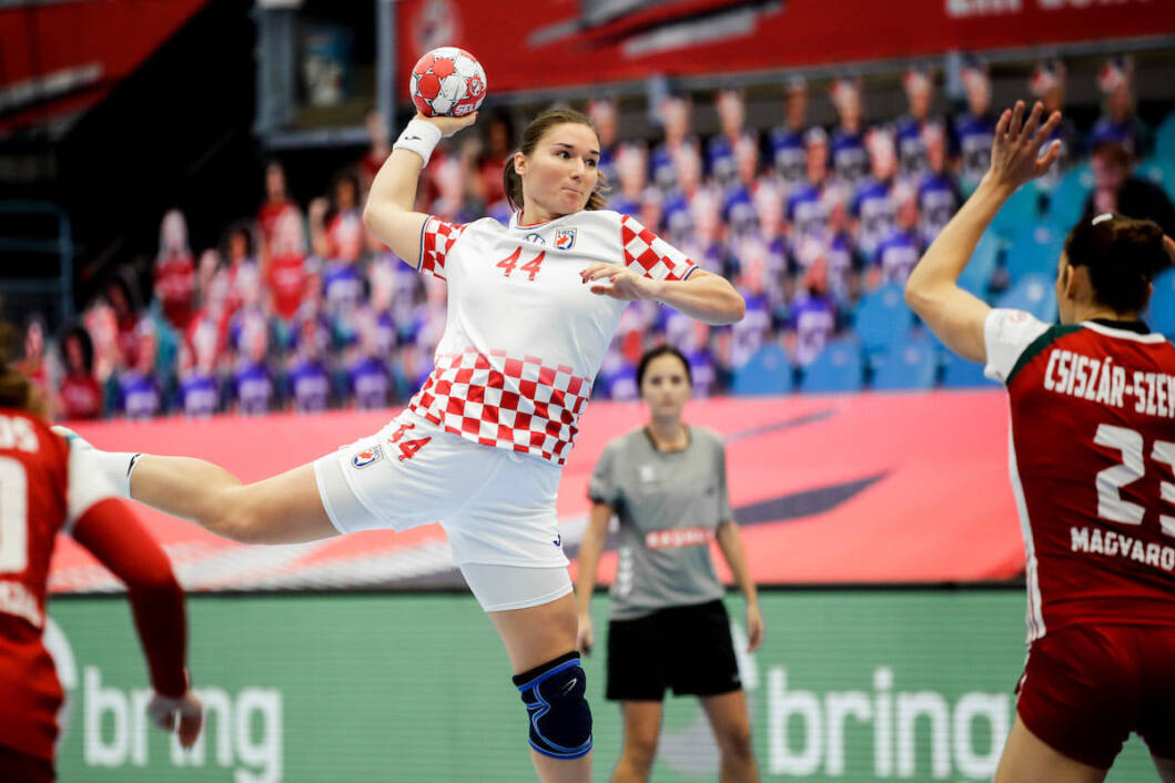 Marijeta Vidak u dresu hrvatske rukometne reprezentacije