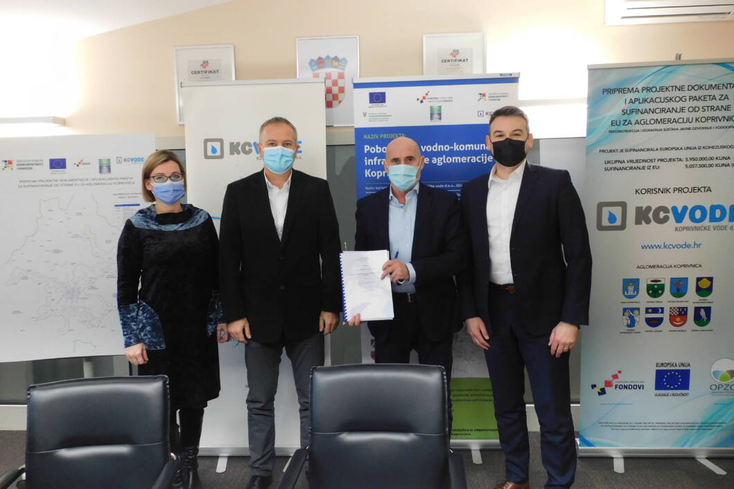 Potpisan ugovor o stručnom nadzoru na projektu Aglomeracija Koprivnica
