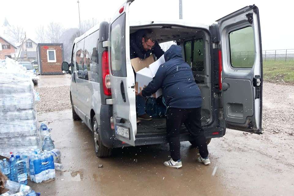 Prikupljanje donacija za potresom pogođena područja