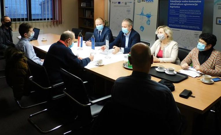 Radni sastanak vezan uz projekt aglomeracija Koprivnica