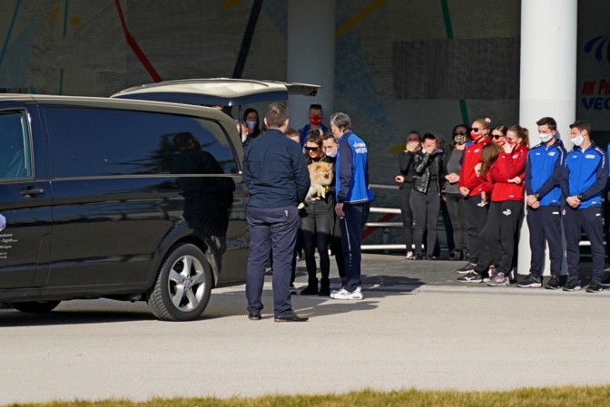 Posljednji ispraćaj Zlatka Saračevića